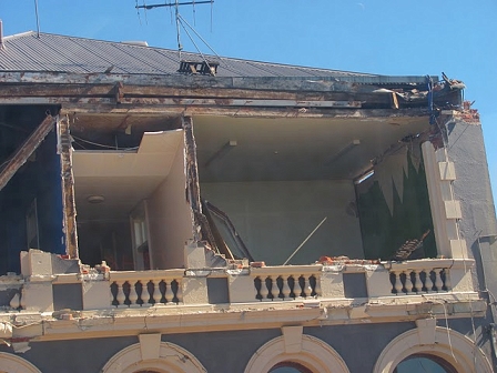 © Johnny Bliss, 2011 CHCH Damaged Building